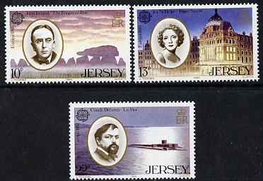 Jersey 1985 Europa - Music Year set of 3 unmounted mint, SG 357-59, stamps on , stamps on  stamps on music, stamps on  stamps on 