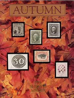 Auction Catalogue - United States, St Vincent & Turks Islands - Ivy, Shreve & Madder - 25-29 Oct 1993 - incl the W Curtis Livingstone & Esquire collections - cat only (few ink notations), stamps on , stamps on  stamps on auction catalogue - united states, stamps on  stamps on  st vincent & turks islands - ivy, stamps on  stamps on  shreve & madder - 25-29 oct 1993 - incl the w curtis livingstone & esquire collections - cat only (few ink notations)