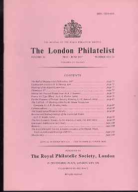 Literature - London Philatelist Vol 96 Number 1133-34 dated May-Jun 1987 - with articles relating to Ghana, France, Perkins Printings, Australian States (Revenues & Railways) & Iceland, stamps on , stamps on  stamps on literature - london philatelist vol 96 number 1133-34 dated may-jun 1987 - with articles relating to ghana, stamps on  stamps on  france, stamps on  stamps on  perkins printings, stamps on  stamps on  australian states (revenues & railways) & iceland