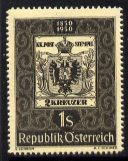 Austria 1950 Austrian Stamp Centenary unmounted mint, SG 1210, stamps on , stamps on  stamps on stamp on stamp