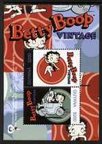 Guyana 2006 Betty Boop perf m/sheet unmounted mint, SG MS6587, stamps on cartoons, stamps on films, stamps on women