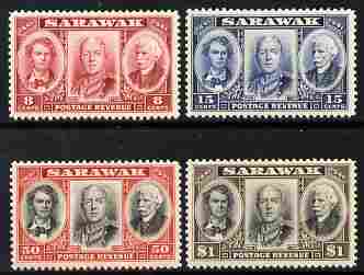 Sarawak 1946 Centenary issue perf set of 4 mounted mint SG 146-9, stamps on , stamps on  kg6 , stamps on 