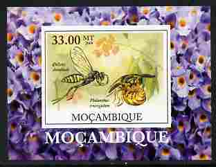 Mozambique 2009 William Kirby Butterflies & Insects #2 individual imperf deluxe sheetlet unmounted mint. Note this item is privately produced and is offered purely on its thematic appeal 