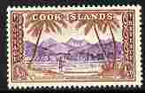 Cook Islands 1949-61 Ngatangiia Channel, Rarotonga 1/2d unmounted mint, SG 150, stamps on , stamps on  kg6 , stamps on tourism