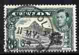 Ceylon 1938-49 KG6 Adam's Peak 3c P13.5x13.5 cds used SG 387a, stamps on , stamps on  kg6 , stamps on tourism, stamps on 