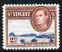 St Vincent 1949-52 KG6 Pictorial def 2c blue & lake-brown unmounted mint SG 165, stamps on , stamps on  kg6 , stamps on forts, stamps on 
