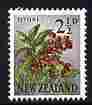 New Zealand 1960-66 Titoki 2.5d (from def set) unmounted mint as SG 784, stamps on flowers