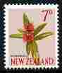New Zealand 1960-66 Koromiko Flower 7d (from def set) unmounted mint as SG 788d, stamps on flowers