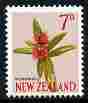 New Zealand 1960-66 Koromiko Flower 7d (from def set) unmounted mint as SG 788d, stamps on , stamps on  stamps on flowers