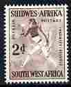 South West Africa 1954 White Lady Rock Painting 2d from def set unmounted mint, SG 155, stamps on , stamps on  stamps on women, stamps on  stamps on arts