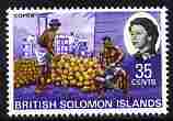 Solomon Islands 1968-71 Copra 35c unmounted mint, SG 177, stamps on agriculture, stamps on food, stamps on copra