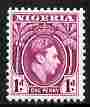 Nigeria 1938-51 KG6 1d purple comb perf 11.5 unmounted mint, SG 50ba, stamps on , stamps on  stamps on , stamps on  stamps on  kg6 , stamps on  stamps on 