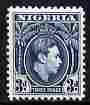 Nigeria 1938-51 KG6 3d blue line perf 12 unmounted mint, SG 53, stamps on , stamps on  stamps on , stamps on  stamps on  kg6 , stamps on  stamps on 