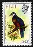 Fiji 1971-72 Birds & Flowers 50c (White-throated Pigeon) unmounted mint 448