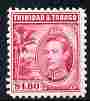 Trinidad & Tobago 1938-44 KG6 $4.80 rose-carmine unmounted mint, SG 256, stamps on , stamps on  stamps on , stamps on  stamps on  kg6 , stamps on  stamps on 
