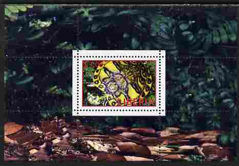 Liberia 2008 Turtles perf s/sheet with Scouts Logo unmounted mint, stamps on turtles, stamps on reptiles, stamps on scouts, stamps on 