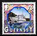 Guernsey 1998-2005 Maritime Heritage 75p Motor Yacht unmounted mint, SG 799, stamps on ships