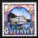 Guernsey 1998-2005 Maritime Heritage 75p Motor Yacht unmounted mint, SG 799, stamps on , stamps on  stamps on ships