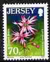 Jersey 2005-07 Flower definitives 70p Ragged Robin unmounted mint, SG 1227, stamps on flowers