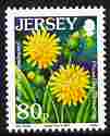 Jersey 2005-07 Flower definitives 80p Mouse Ear Hawkweed unmounted mint, SG 1229, stamps on flowers