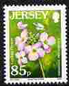 Jersey 2005-07 Flower definitives 85p Cuckoo Flower unmounted mint, SG 1230, stamps on , stamps on  stamps on flowers