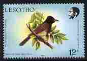 Lesotho 1988 Birds 12s Red-Eyed Bulbul unmounted mint, SG 795, stamps on birds