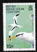 British Indian Ocean Territory 1990 Birds 15p White Tailed Tropic Bird unmounted mint SG 90, stamps on birds