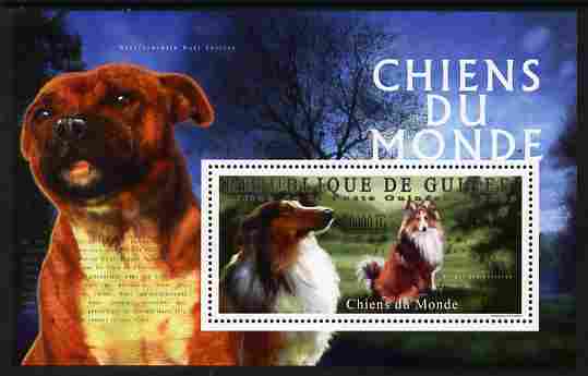 Guinea - Conakry 2009 Dogs of the World #3 perf m/sheet unmounted mint Michel BL 1790, stamps on , stamps on  stamps on dogs