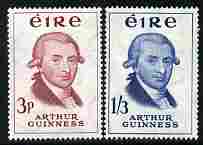 Ireland 1959 Bicentenarry of Guiness Brewery perf set of 2 unmounted mint SG 178-9