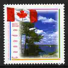 Canada 1995 30th Anniversary of National Flag 43c unmounted mint SG 1630, stamps on flags