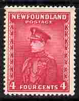 Newfoundland 1932-38 Duke of Windsor 4c carmine mounted mint SG 224, stamps on royalty, stamps on  kg5 , stamps on 