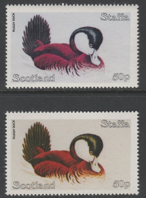 Ascension 1934 KG5 Pictorial 1s Sooty Tern SG 28 on piece with full strike of Madame Joseph forged postmark type 21, stamps on , stamps on  kg5 , stamps on mountains.birds