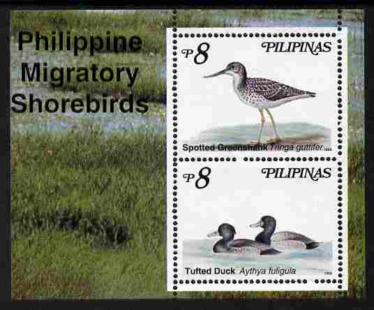 Philippines 1999 Birds perf m/sheet unmounted mint SG MS 3227, stamps on birds