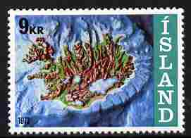 Iceland 1972 Iceland's Offshore Claims 9k unmounted mint SG 499, stamps on , stamps on  stamps on fishing, stamps on  stamps on maps