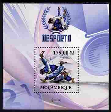 Mozambique 2010 Sport - Judo perf m/sheet unmounted mint, Scott #2029, stamps on , stamps on  stamps on sport, stamps on  stamps on martial arts, stamps on  stamps on judo