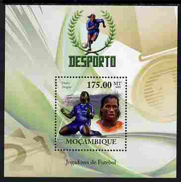 Mozambique 2010 Sport - Football perf m/sheet unmounted mint, Scott #2036, stamps on , stamps on  stamps on sport, stamps on  stamps on football