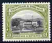 Trinidad & Tobago 1935-37 Government House 24c P13x12.5 unmounted mint SG 236a, stamps on , stamps on  stamps on buildings, stamps on  stamps on constitutions