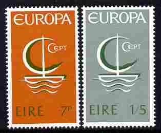 Ireland 1966 Europa set of 2 unmounted mint, SG 223-4, stamps on europa
